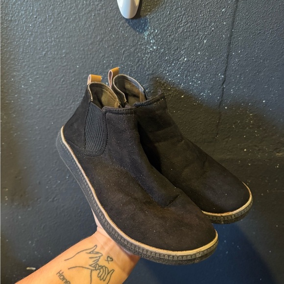 Women’s Dr. Scholls Black Slip On Ankle Boots with Stretchy Upper - Picture 1 of 9
